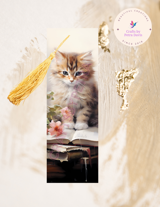 Sublimation Kitten  Bookmarks